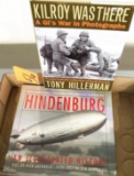 HINDENBURG ILLUSTRATED HISTORY AND A GI'S WAR IN PHOTOGRAPHS HARDBACKS