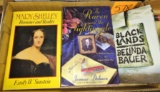 THE RAVEN & THE NIGHTINGALE, MARY SHELLEY-ROMANCE & REALITY, BLACK LANDS WITH FIRST EDITIONS