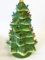CERAMIC CHRISTMAS TREE - BATTERY POWERED - PICK UP ONLY