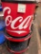 PLASTIC COCA-COLA COOLER AND STAND - PICK UP ONLY