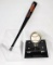 CAL RIPKEN AUTOGRAPHED BASEBALL AND MINIATURE BAT