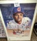 LARGE AUTOGRAPHED ALBERT BELLE POSTER - PICK UP ONLY