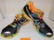 LIGHTLY USED ASICS MULTI COLOR SHOES -SIZE 13