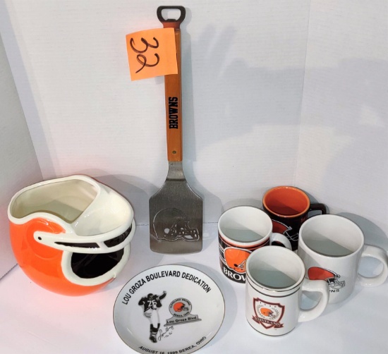 CLEVELAND BROWNS ITEMS - PICK UP ONLY