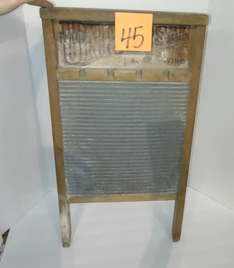 ANTIQUE WASHBOARD PICK UP ONLY