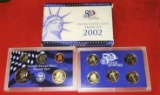 2002 US MINT PROOF SET