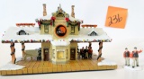 CLEVELAND BROWNS HAWTHORNE VILLAGE CHRISTMAS BUILDING - PICK UP ONLY