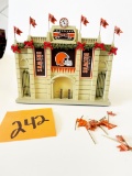 CLEVELAND BROWNS HAWTHORNE VILLAGE CHRISTMAS STADIUM GATE - PICK UP ONLY