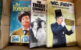 THE HONEYMOONERS, THREE STOOGES, WC FIELDS DVDS