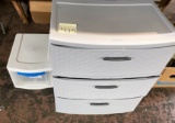 PLASTIC THREE DRAWER BIN - PICK UP ONLY