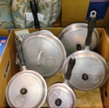 GRISWOLD CAST ALUMINUM POTS & LIDS