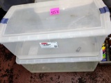 2 LARGE RUBBERMAID TOTES - PICK UP ONLY