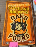 DOG POUND METAL SIGN- PICK UP ONLY