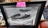 FRAMED MUNICIPAL STADIUM PICTURE - PICK UP ONLY