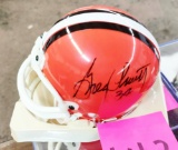 GREG PRUITT CLEVELAND BROWNS AUTOGRAPHED MINIATURE HELMET