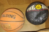 BASKETBALLS WITH AUTOGRAPHED