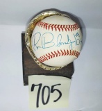 RON BLOOMBERG AUTOGRAPHED BASEBALL