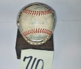 AUTOGRAPHED BASEBALL