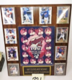 CLEVELAND INDIANS PLAQUE - PICK UP ONLY