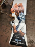 LEBRON JAMES FLOOR DISPLAY POWERADE ADVERTISEMENT - PICK UP ONLY