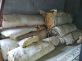 LARGE ROLLS OF USED FIBERGLASS INSULATION - PICK UP ONLY