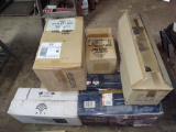 PALLET OF 9 NEW LIGHT FIXTURES & PARTS - PICK UP ONLY