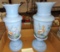 PAIR OF BRISTOL VASES - PICK UP ONLY