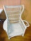 ANTIQUE WICKER CHAIR (NEED CUSHION) - PICK UP ONLY