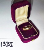 ANTIQUE 18K RING (MARKED)