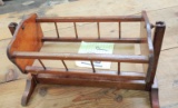 SMALL VINTAGE DOLL CRADLE - PICK UP ONLY