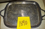 1950's SILVERPLATE TRAY (Chamber of Commerce) - PICK UP ONLY