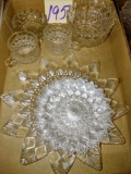 ANTIQUE PATTERN GLASS- PICK UP ONLY