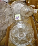 ANTIQUE PATTERN GLASSWARE - PICK UP ONLY