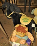 CABBAGE PATCH HORSE AND DOLL