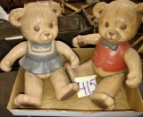 CERAMIC BEARS - PICK UP ONLY