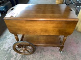 NICE MAPLE TEA CART - PICK UP ONLY