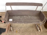 PRIMITIVE WAGON SEAT - PICK UP ONLY