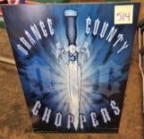 ORANGE COUNTY CHOPPERS SIGN - PICK UP ONLY