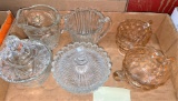 VINTAGE CREAM AND SUGARS - PICK UP ONLY spinach glass platters etc - pick up only