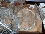 VINTAGE GLASS PLATTERS ETC - PICK UP ONLY
