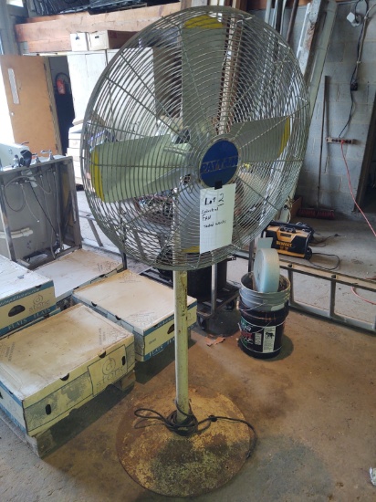 INDUSTRIAL PATTON FLOOR FAN (WORKS) - PICK UP ONLY