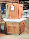 2 KITCHEN CABINETS (SOLID DOORS)- PICK UP ONLY