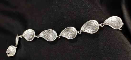 A & K DENMARK STERLING BRACELET