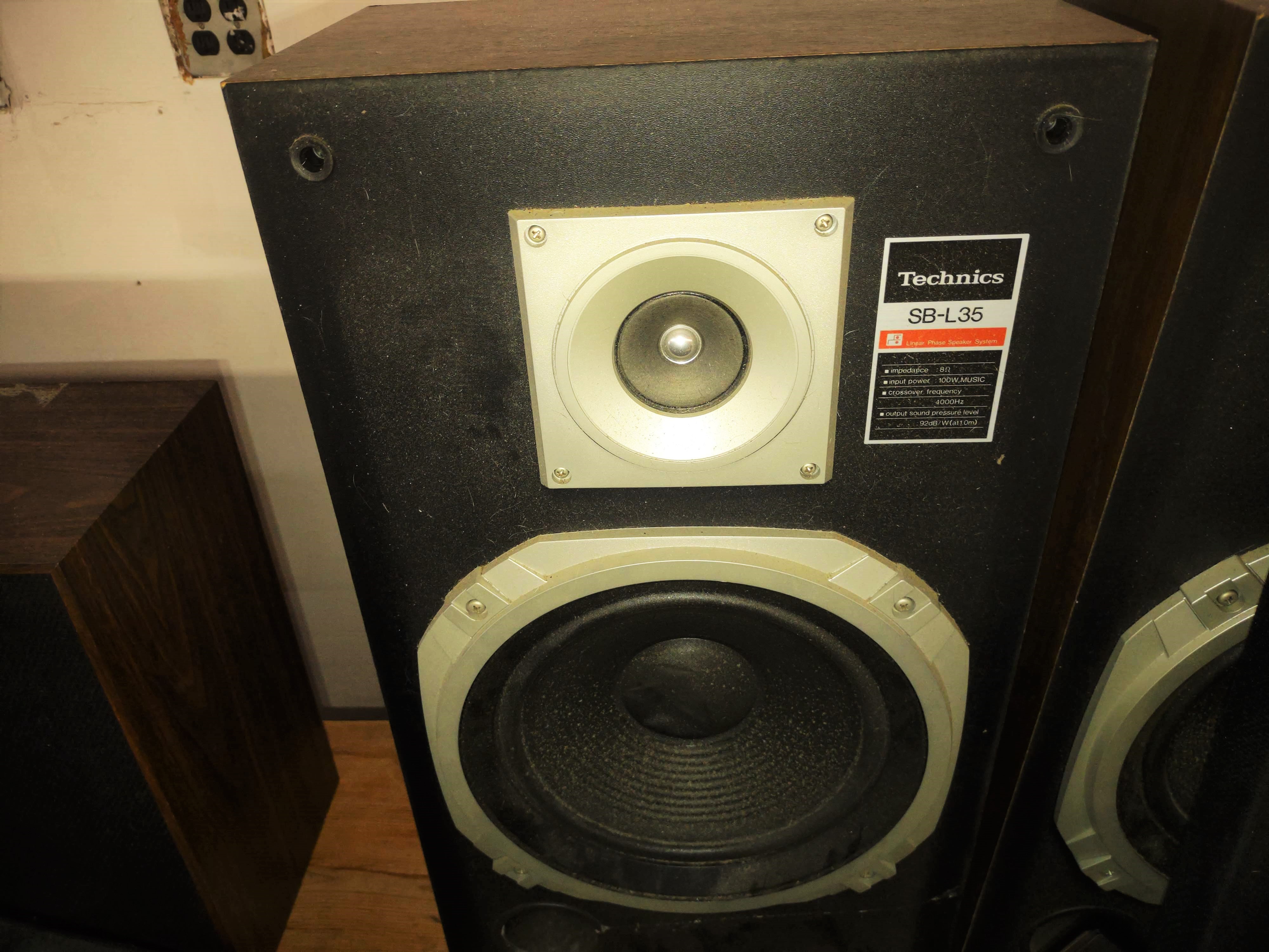 TECHNICS SB-L35 SPEAKERS - PICK UP ONLY | Proxibid