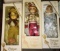 3 GORHAM PETTICOATS & LACE DOLLS IN BOXES - PICK UP ONLY