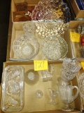 PATTERN & PRESSED GLASS ITEMS - PICK UP ONLY