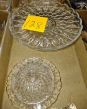 CAKE STAND & BUTTER DISH - PICK UP ONLY