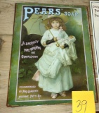 PEARS SOAP ADVERTISING SIGN - PICK UP ONLY
