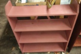 PAINTED CROCK SHELF - PICK UP ONLY