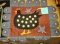 COUNTRY WOOL / FELT APPLIQUE PENNY RUG - TABLE MAT